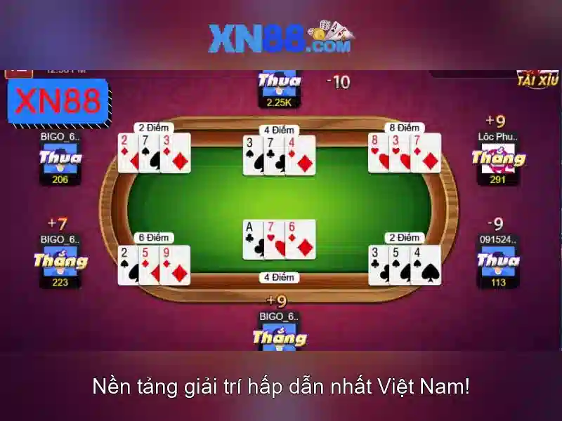 XN88: Nền tảng trò chơi trực tuyến an toàn và đáng tin cậy